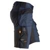 Snickers 6141 9504 AllroundWork Holster Pockets Stretch Shorts - Navy/Black