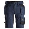 Snickers 6141 9504 AllroundWork Holster Pockets Stretch Shorts - Navy/Black