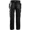 Snickers 6201 0404 AllroundWork Trousers+ Holster Pockets - Black