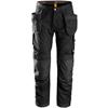 Snickers 6201 0404 AllroundWork Trousers+ Holster Pockets - Black