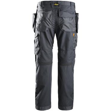 Snickers 6201 5858 AllroundWork Trousers+ Holster Pockets - Steel Grey