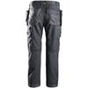 Snickers 6201 5858 AllroundWork Trousers+ Holster Pockets - Steel Grey