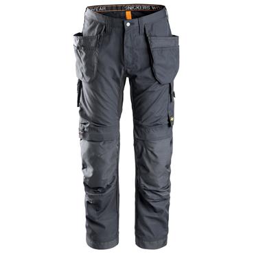 Snickers 6201 5858 AllroundWork Trousers+ Holster Pockets - Steel Grey