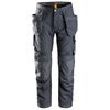Snickers 6201 5858 AllroundWork Trousers+ Holster Pockets - Steel Grey