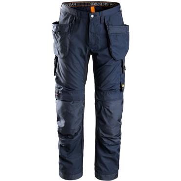Snickers 6201 9595 AllroundWork Trousers+ Holster Pockets - Navy