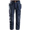 Snickers 6201 9595 AllroundWork Trousers+ Holster Pockets - Navy