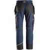 Snickers 6214 9504 RuffWork Canvas+ Work Trousers+ Holster Pockets Navy/Black