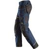 Snickers 6214 9504 RuffWork Canvas+ Work Trousers+ Holster Pockets Navy/Black
