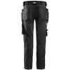 Snickers 6241 0404 AllroundWork Stretch Trousers Holster Pockets - Black