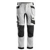 Snickers 6241 0904 AllroundWork Stretch Trousers Holster Pockets - White/Black