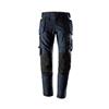Snickers 6244 Allround Work Canvas Stretch Trousers Holster Pockets Navy/Black