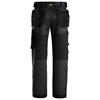 Snickers 6251, AllroundWork, Stretch Loose fit Work Trousers Holster Pockets - Black