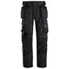 Snickers 6251, AllroundWork, Stretch Loose fit Work Trousers Holster Pockets - Black
