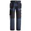 Snickers 6251, AllroundWork, Stretch Loose fit Work Trousers Holster Pockets - Navy/Black
