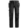 Snickers 6271 AllroundWork, FULL Stretch Trousers Holster Pockets - Black