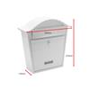 Burg-Wachter MB01 Classic Post Box White