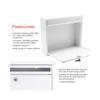 Burg-Wachter MB02 Elegance Post Box White
