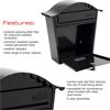 Burg-Wachter MB01BK Classic Post Box Black