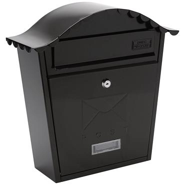 Burg-Wachter MB01BK Classic Post Box Black