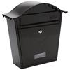 Burg-Wachter MB01BK Classic Post Box Black