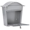 Burg-Wachter MB01S Classic Post Box Silver