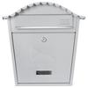 Burg-Wachter MB01S Classic Post Box Silver