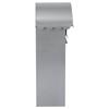 Burg-Wachter MB01S Classic Post Box Silver