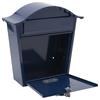 Burg-Wachter MB01MB Classic Post Box Midnight Blue