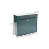 Burg-Wachter MB02G Elegance Post Box Green