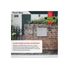 Burg-Wachter MB02S Elegance Silver Post Box