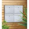 Burg-Wachter MB02S Elegance Silver Post Box