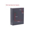 Burg-Wachter MB05ANT Compact Post Box Anthracite