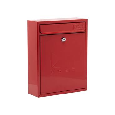 Burg-Wachter MB05R Compact Post Box Pillarbox Red