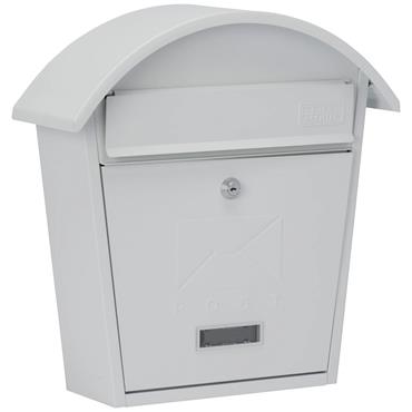 Burg-Wachter MB06 Classic 2 Post Box Matt White
