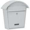 Burg-Wachter MB06 Classic 2 Post Box Matt White