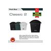 Burg-Wachter MB06BK Classic 2 Post Box Matt Black