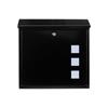 Burg-Wachter MB08BK Aire Black Post Box