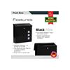Burg-Wachter MB08BK Aire Black Post Box