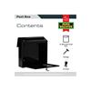 Burg-Wachter MB08BK Aire Black Post Box