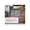 Burg-Wachter MB08S Aire Silver Post Box