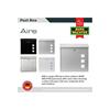 Burg-Wachter MB08S Aire Silver Post Box