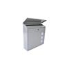 Burg-Wachter MB08S Aire Silver Post Box