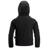 Snickers 7512 Junior Logo Full-Zip Hoodie - Black