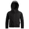Snickers 7512 Junior Logo Full-Zip Hoodie - Black