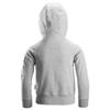 Snickers 7512 Junior Logo Full-Zip Hoodie - Grey Melange