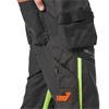 Helly Hansen 77422_369 Alna 2.0 Hi-Vis Stretch Construction Pants Trousers - Yellow/Ebony