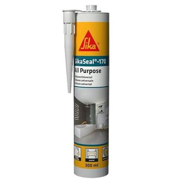 SikaSeal 170 Multipurpose Silicone Sealant 300ml - Transparent