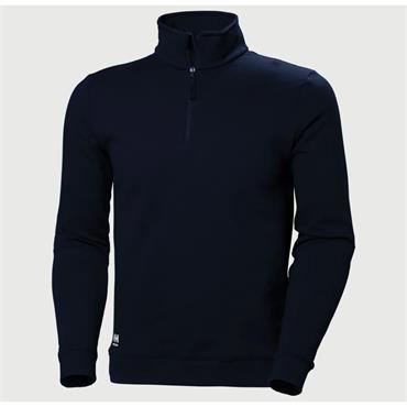 Helly Hansen 79401_590 Classic Half Zip Sweatshirt - Navy