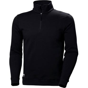 Helly Hansen 79401_590 Classic Half Zip Sweatshirt - Black