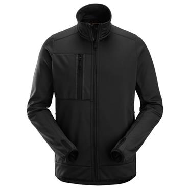 Snickers 8059 AllroundWork, Full Zip Fleece Jacket- Black